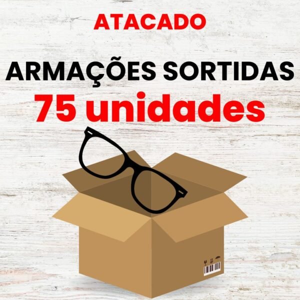 75un - Armações - Atacado de Óculos