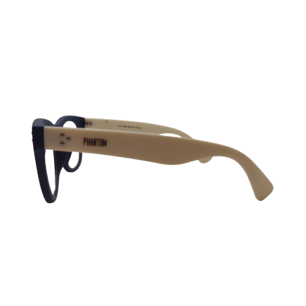 armação para óculos de grau redondo azul unisex dual colors xn1206 azul - Imagem 3