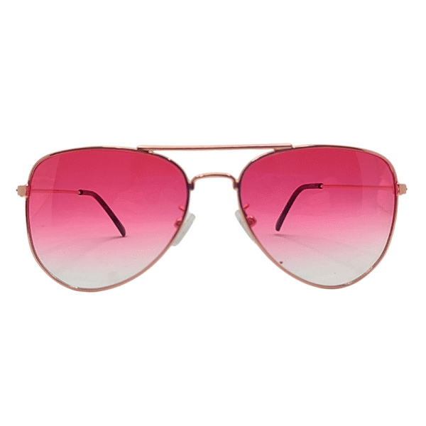Óculos de sol aviador rosa